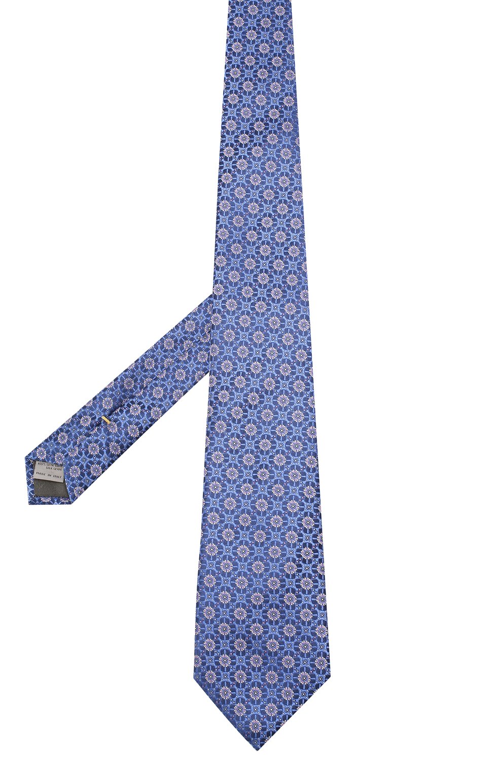Шелковый галстук CANALI синего цвета по цене 9525 руб., арт. 18/HJ02318, фото 2 Шелковый галстук CANALI, арт. 18/HJ02318, фото 2