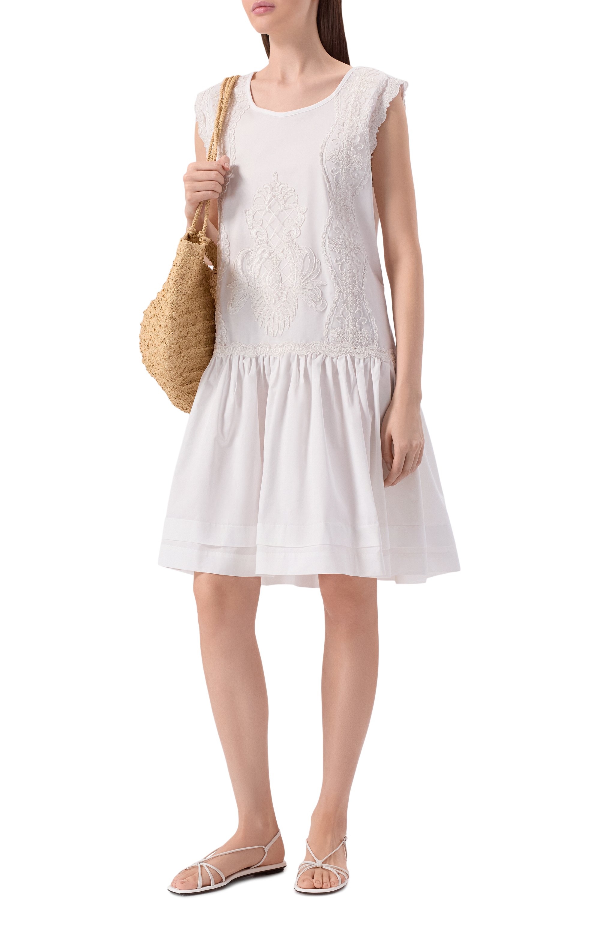 Платье из хлопка и вискозы MAURIZIO, арт. W06030581, фото 2