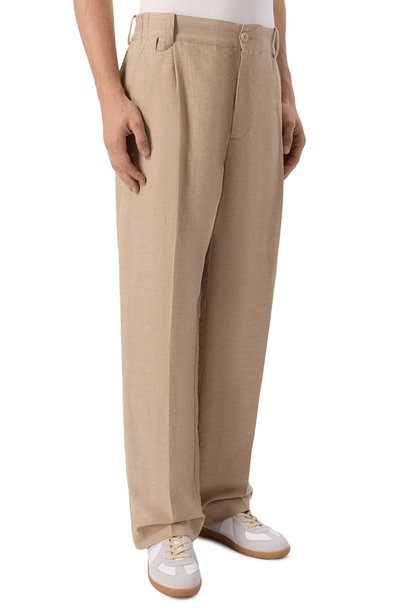 Брюки изо льна и вискозы JACQUEMUS, арт. 26EPAM00131/AW00853, фото 3