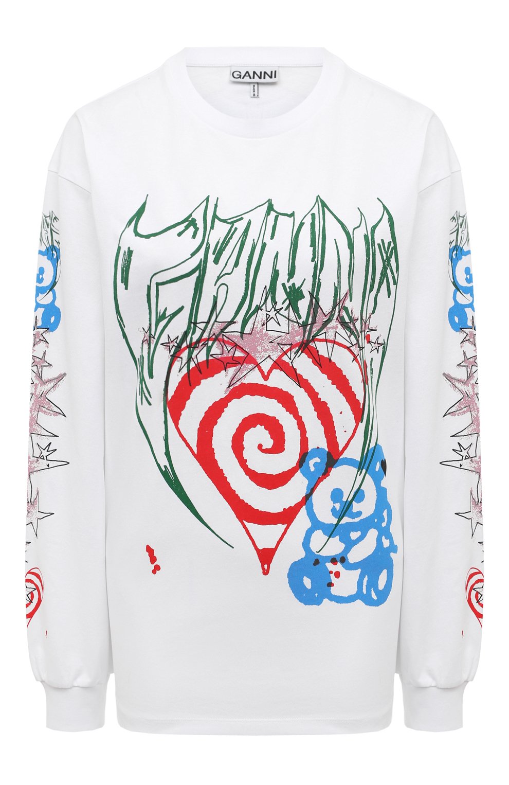 Хлопковый свитшот GANNI, арт. T3787, фото 1