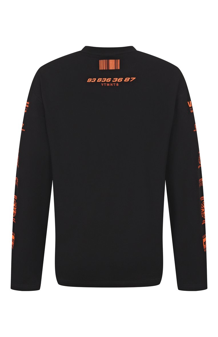Хлопковый лонгслив VTMNTS, арт. VL12TR300B, фото 2