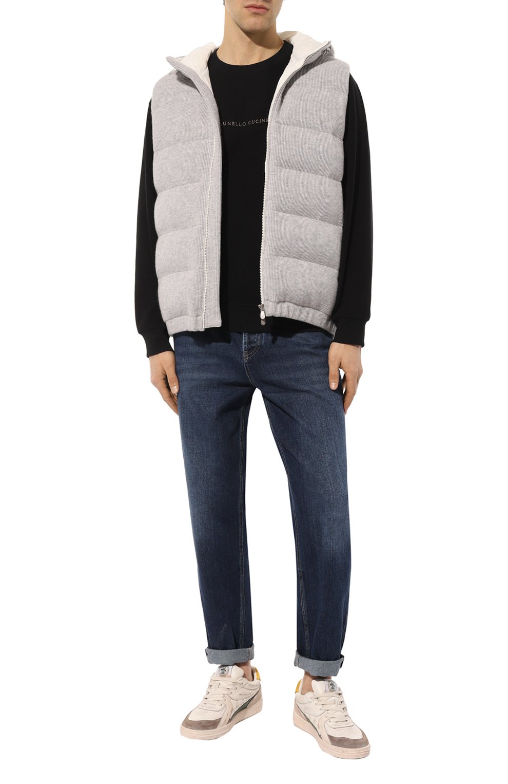 Джинсы straight fit BRUNELLO CUCINELLI, арт. M074PR2200, фото 2