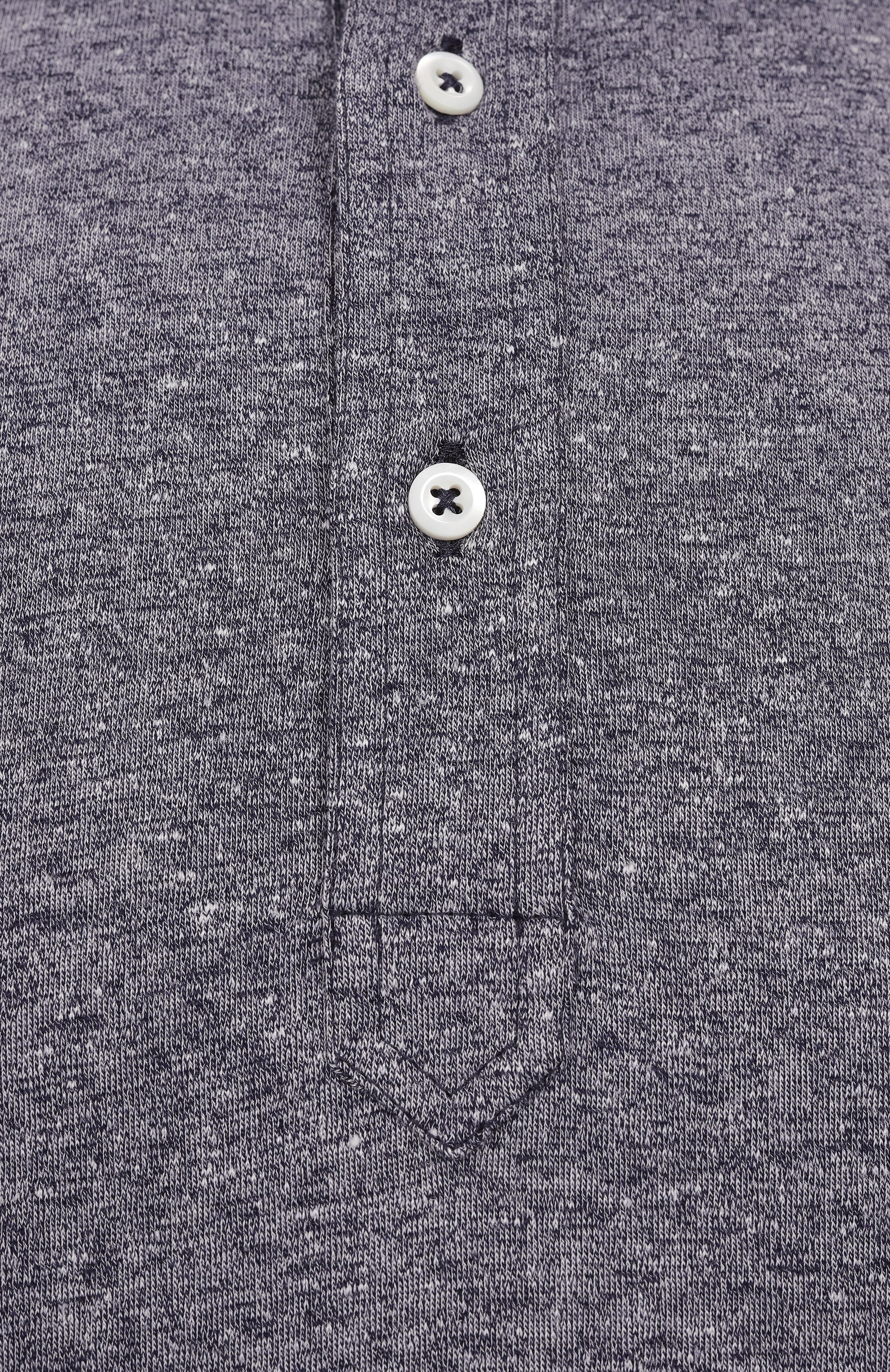 Поло изо льна и хлопка BRUNELLO CUCINELLI, арт. MW8353966, фото 5