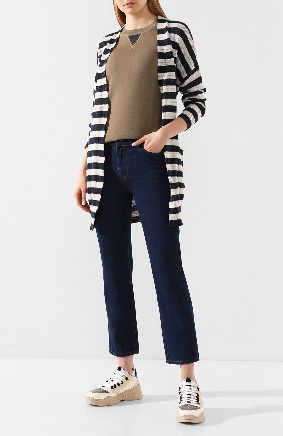 Топ из смеси шерсти и кашемира BRUNELLO CUCINELLI, арт. M14814520, фото 2