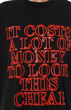 Хлопковая футболка VETEMENTS, арт. UE64TR180B, фото 1