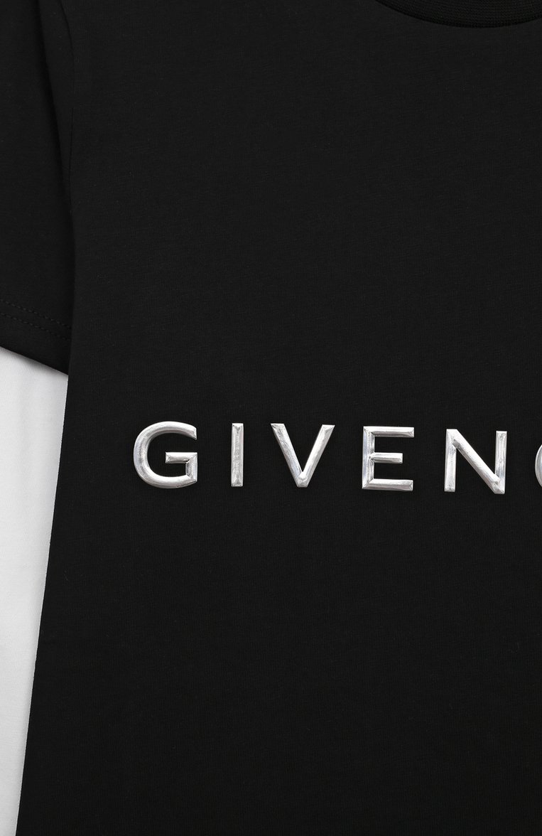 Хлопковый лонгслив GIVENCHY, арт. H30178/6A-12A, фото 3