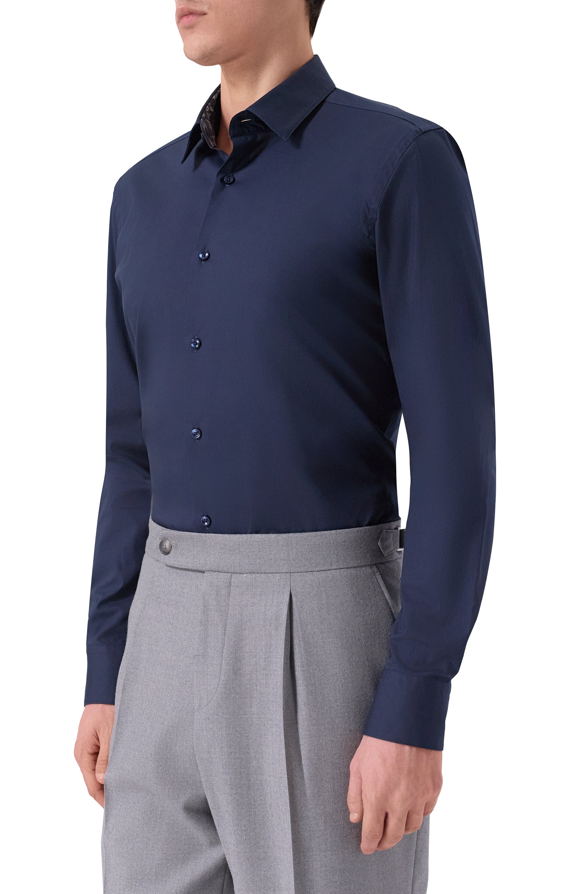 Хлопковая сорочка BOSS, арт. 50549930, фото 3