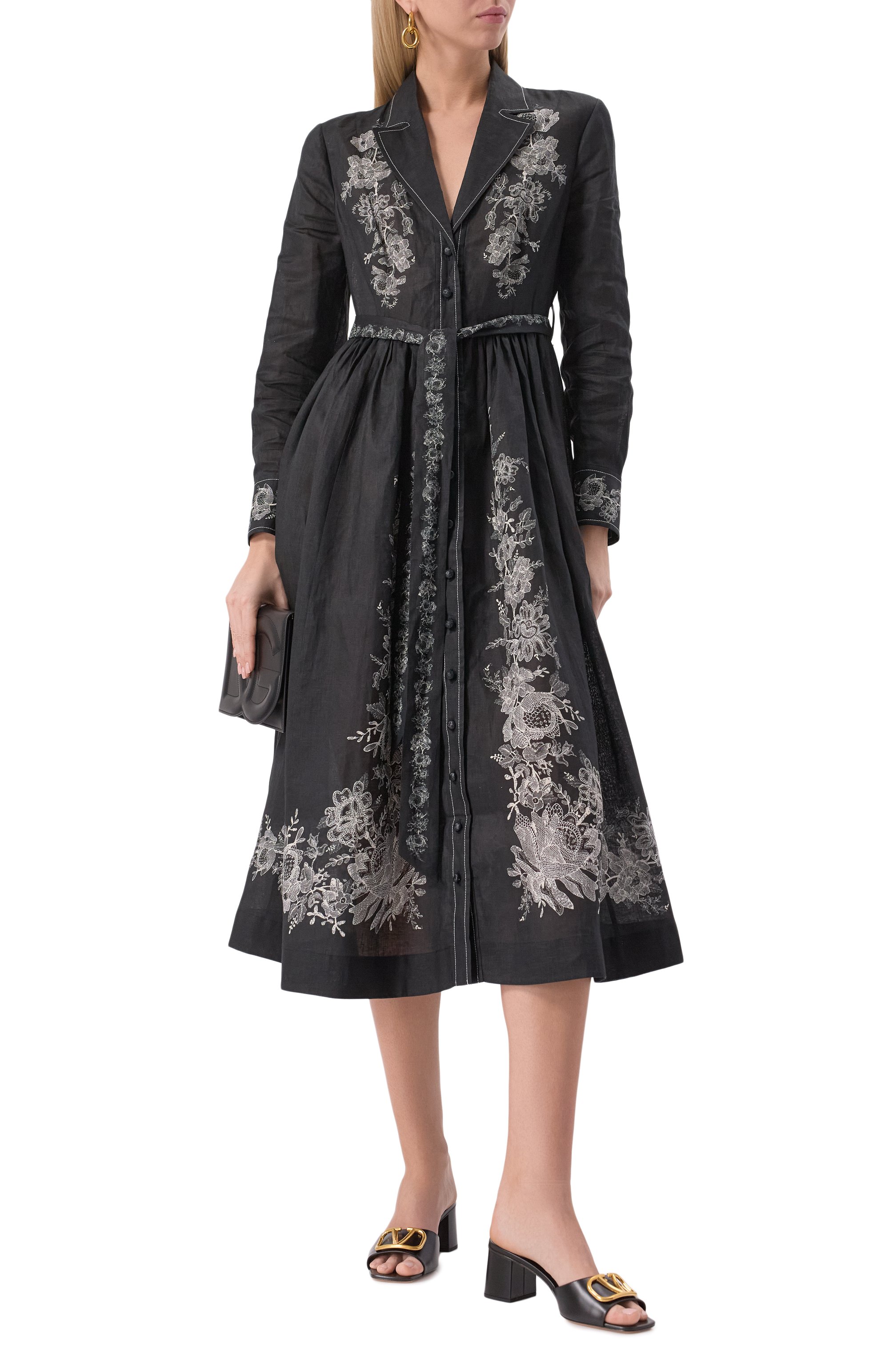 Кожаные мюли vlogo VALENTINO, арт. 6W2S0HA6/DSH, фото 2