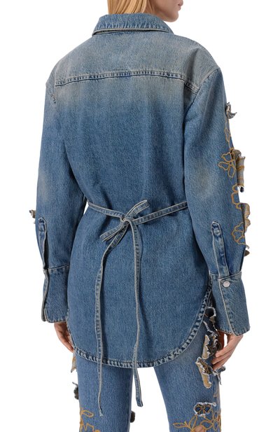 Джинсовая рубашка BLUMARINE, арт. 4J129A, фото 4