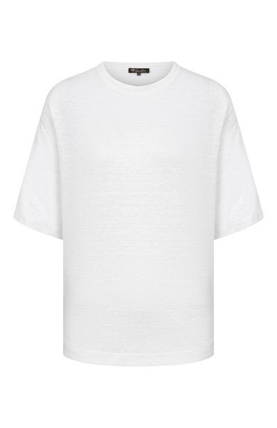 Женская льняная футболка LORO PIANA, арт. FAM8654