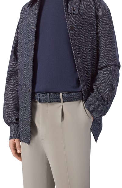 Мужской кожаный ремень GIORGIO ARMANI, арт. GM003571/AF25980