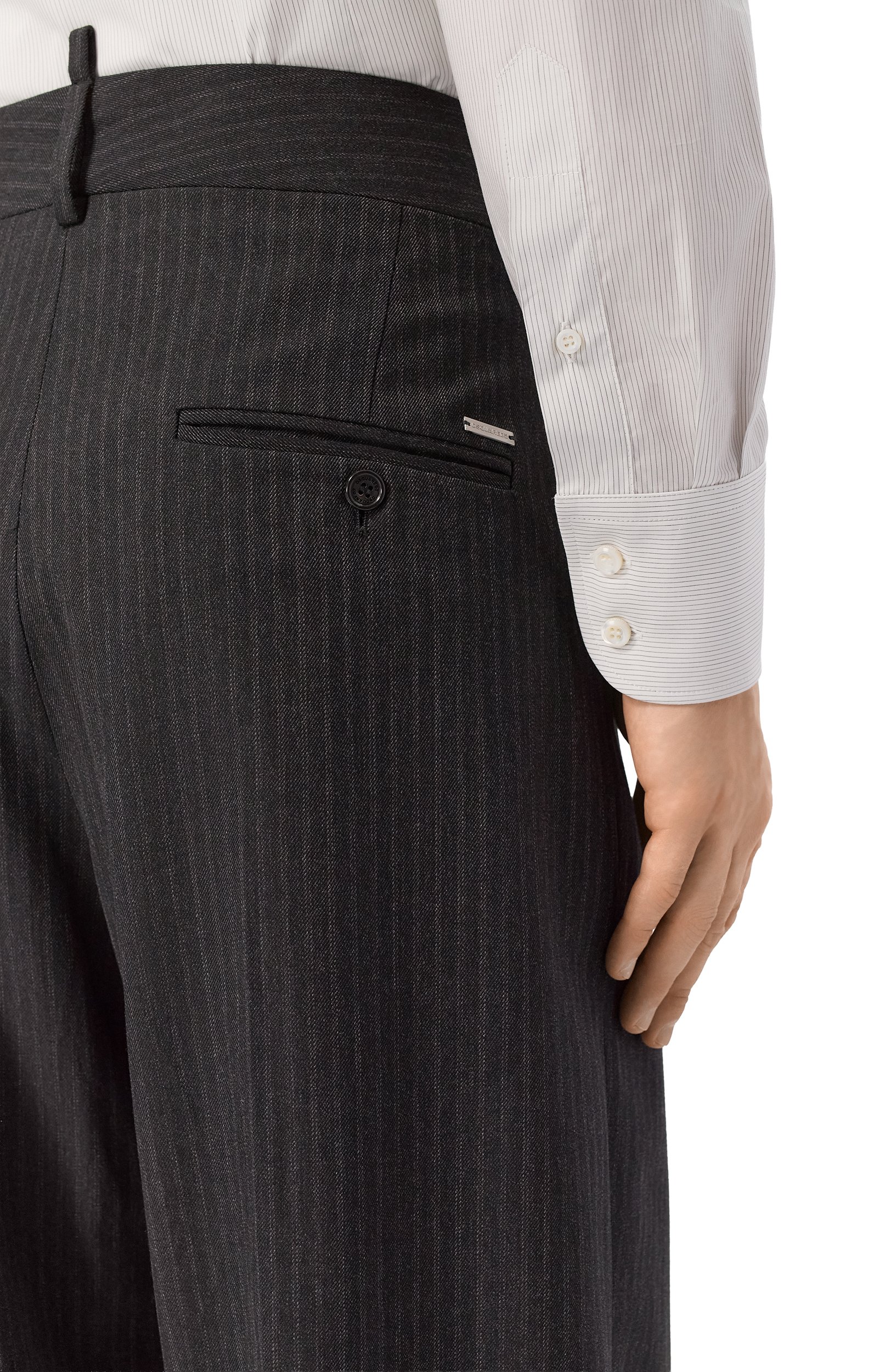 Брюки из шерсти и хлопка DSQUARED2, арт. S71KB0822/D35545, фото 5