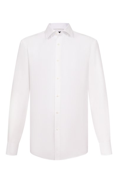 Мужская сорочка изо льна и лиоцелла BOSS, арт. 50562110