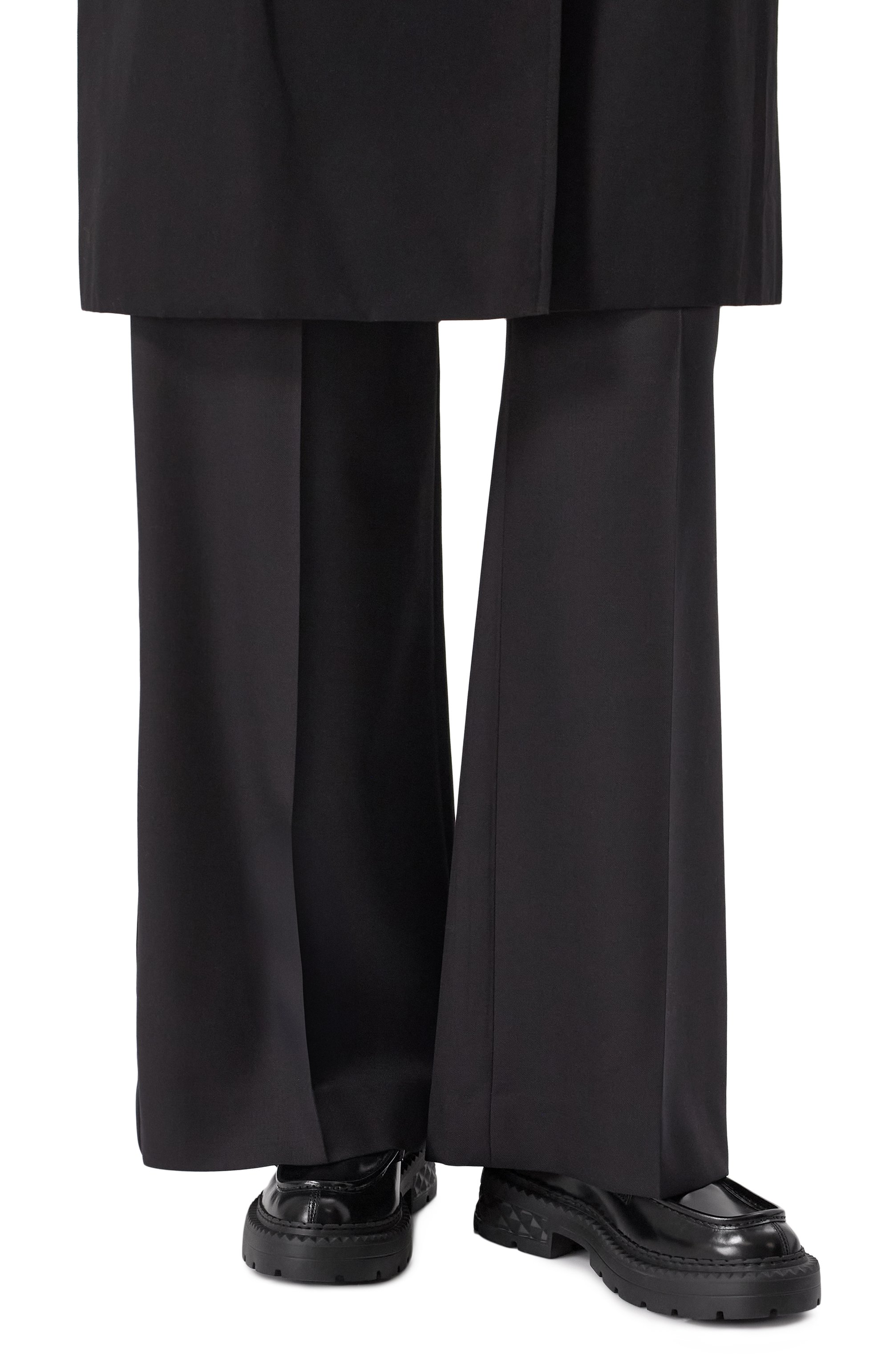 Кожаные лоферы marlow diamond JIMMY CHOO, арт. MARL0W DIAM0ND/F/HKB, фото 3