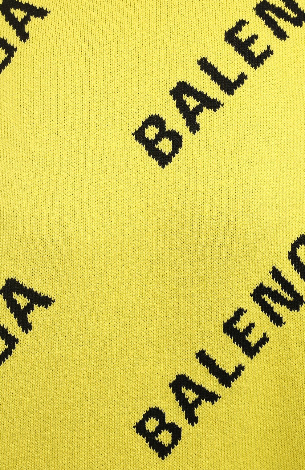 Свитер из хлопка и шерсти BALENCIAGA желтого цвета по цене 92200 руб., арт. 657528/T3200, фото 5 Свитер из хлопка и шерсти BALENCIAGA, арт. 657528/T3200, фото 5