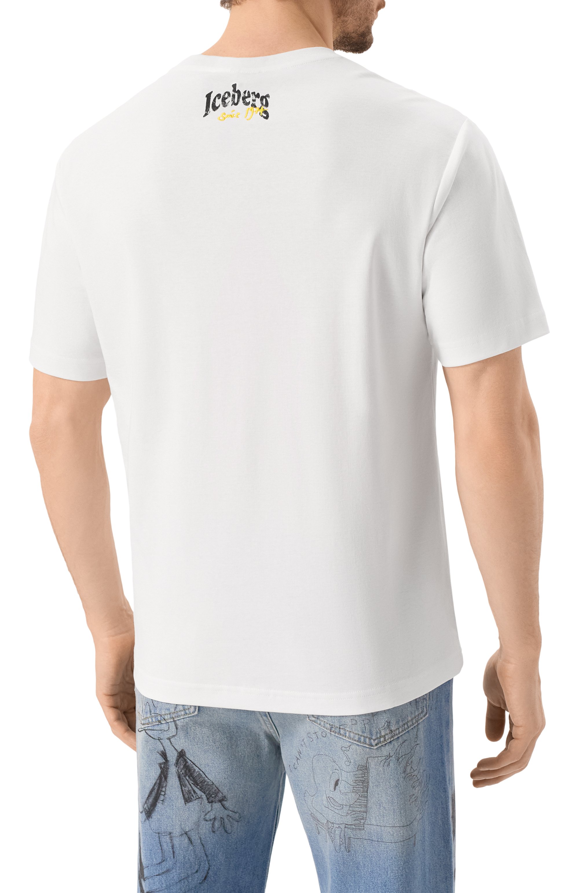 Хлопковая футболка ICEBERG, арт. F025/6307, фото 4