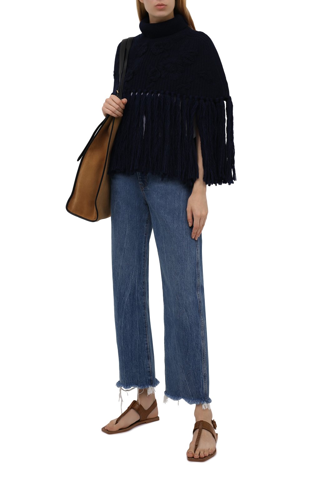 Кожаные сандалии cubongo CHRISTIAN LOUBOUTIN, арт. 3210100/CUB0NG0 FLAT, фото 2