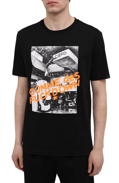 Хлопковая футболка COMME DES FUCKDOWN, арт. CDFU1129, фото 3
