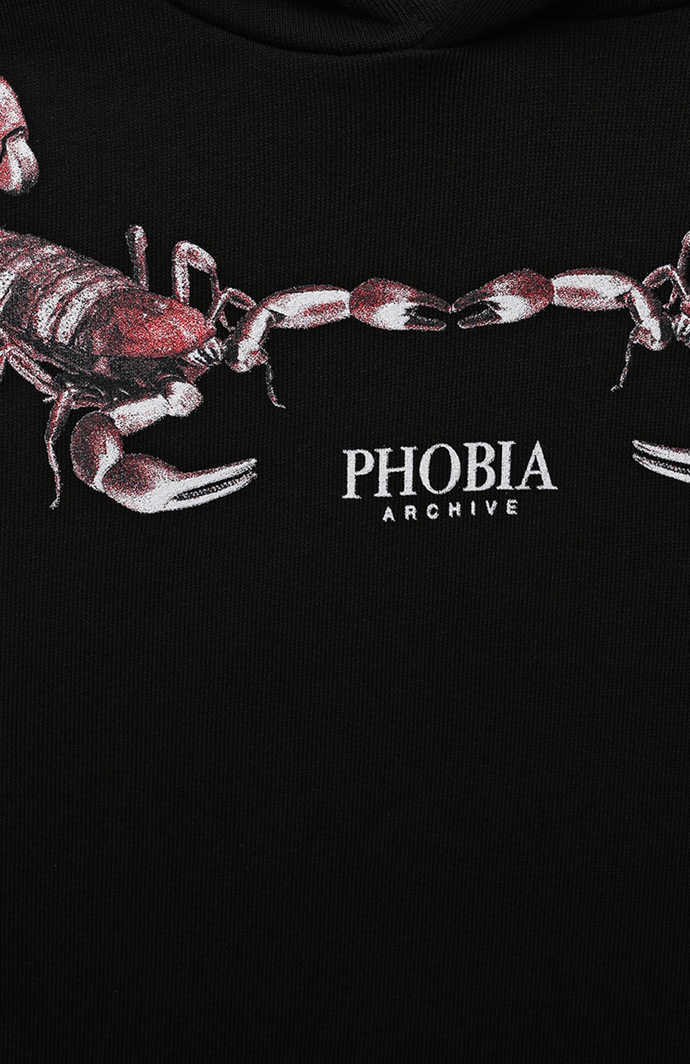 Хлопковое худи PHOBIA ARCHIVE, арт. PHK00215, фото 3
