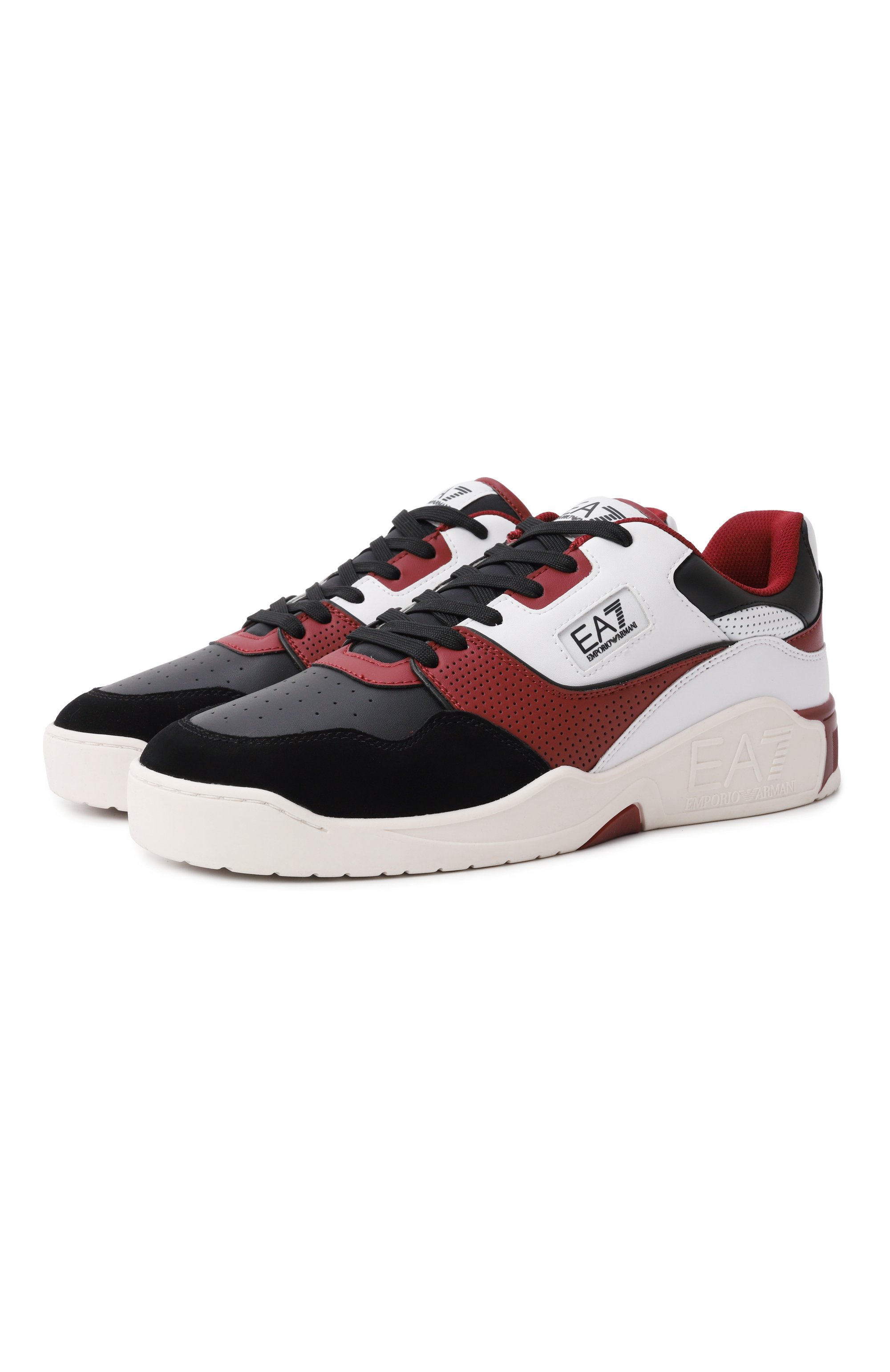 Кожаные кеды EA7, арт. X8X187/XK402, фото 1