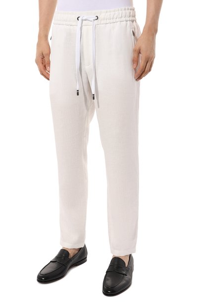 Льняные брюки DOLCE & GABBANA, арт. GVZAET/GG862, фото 3