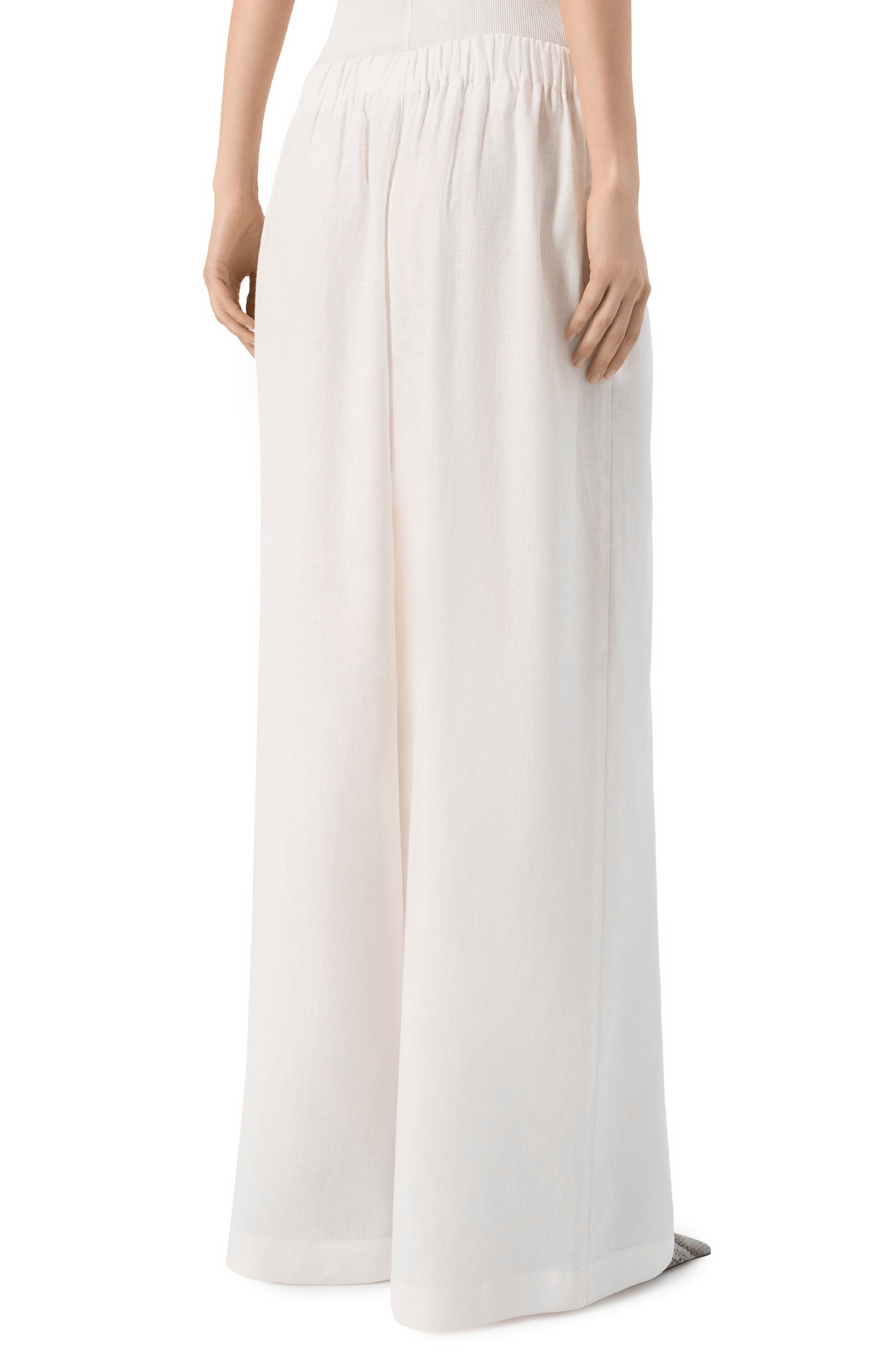 Брюки изо льна и вискозы HINNOMINATE, арт. HMABW02641, фото 4