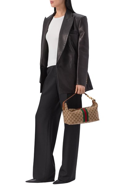 Сумка gucci vanity medium GUCCI бежевого цвета по цене 275500 руб., арт. 857799/FAFUF, фото 3 Сумка gucci vanity medium GUCCI, арт. 857799/FAFUF, фото 3