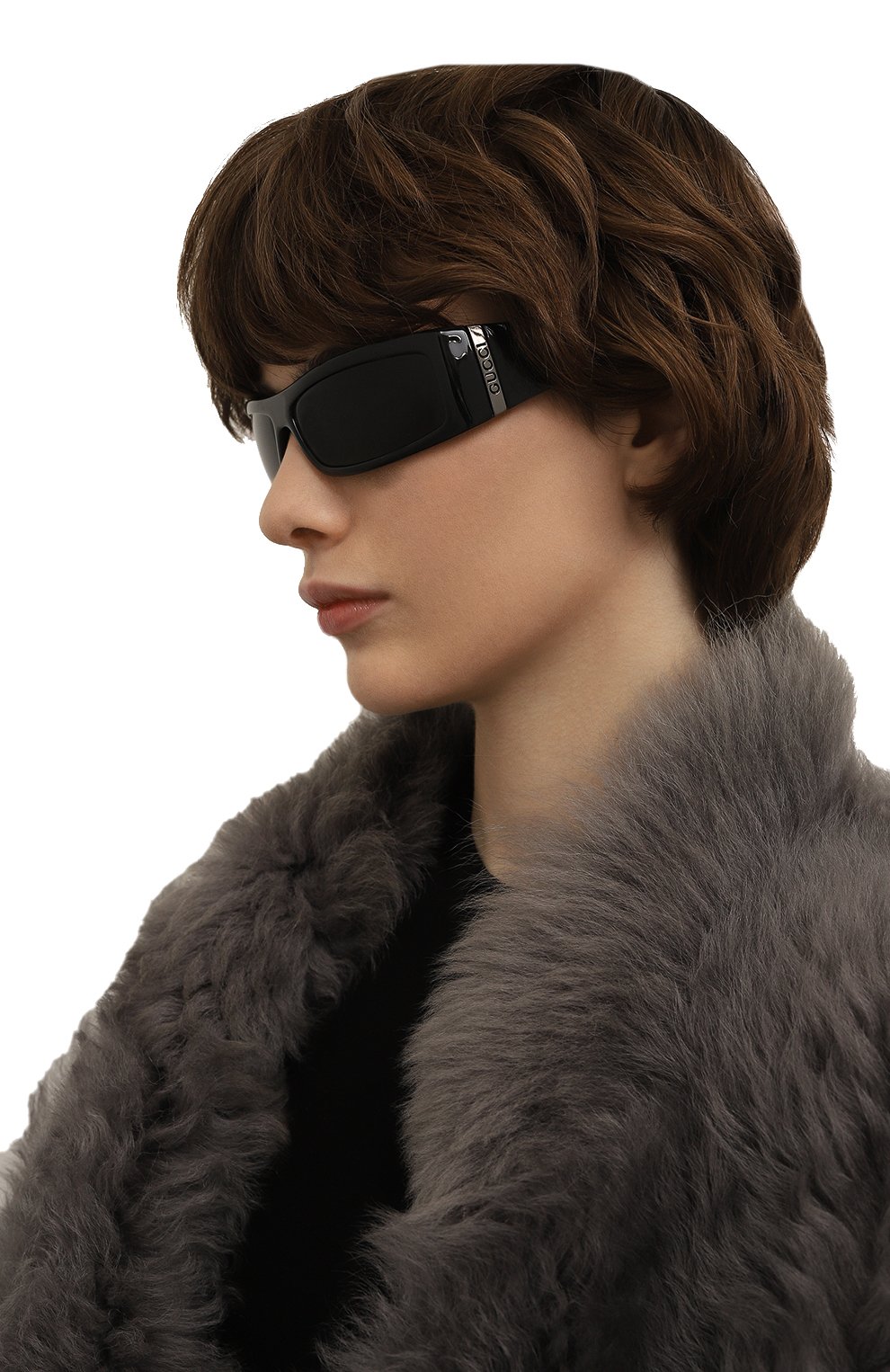 Солнцезащитные очки GUCCI черного цвета по цене 29950 руб., арт. GG1492S 007, фото 2 Солнцезащитные очки GUCCI, арт. GG1492S 007, фото 2