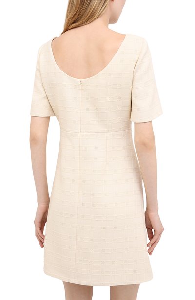 Платье из хлопка и шерсти GUCCI, арт. 631480/ZAD93, фото 4