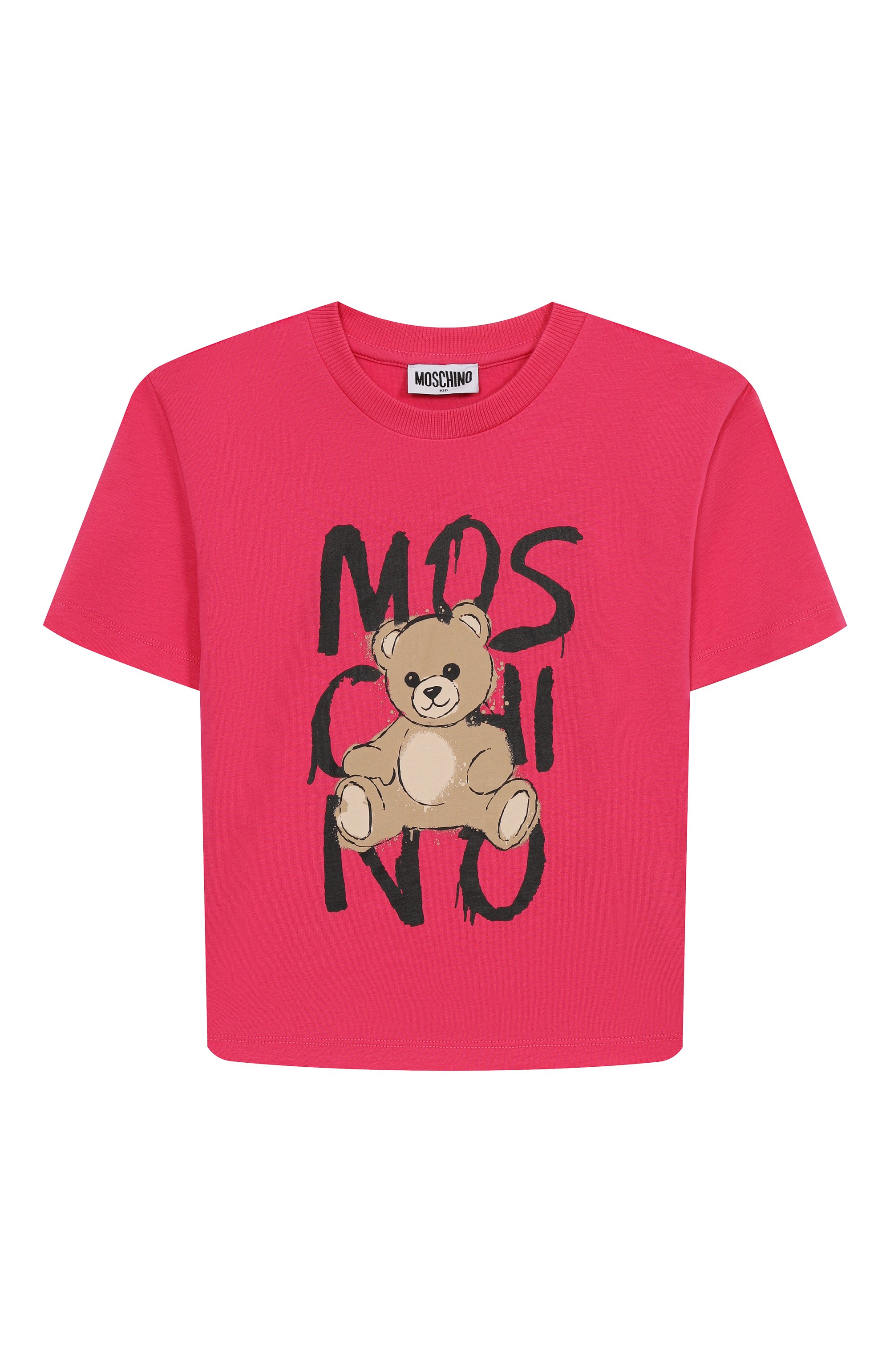 Хлопковая футболка MOSCHINO, арт. HNM05G/LAA20/10-14, фото 1