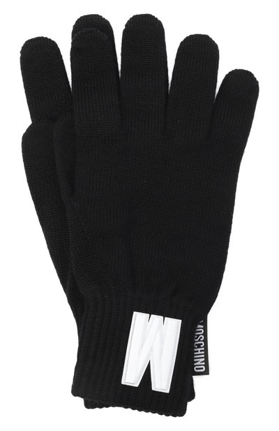 Мужские шерстяные перчатки MOSCHINO, арт. 60804/M5878