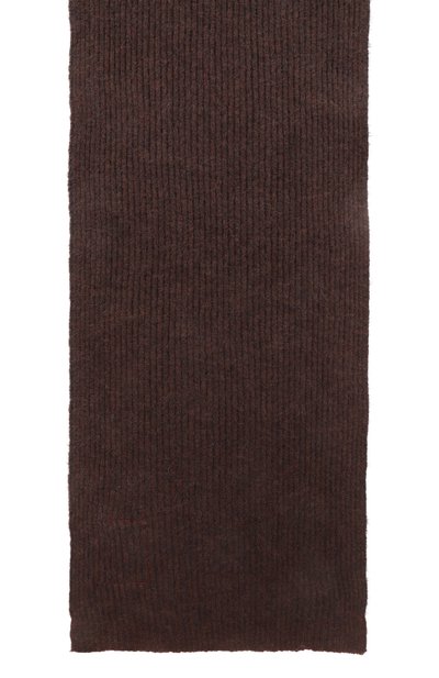 Шарф UMA WANG темно-коричневого цвета по цене 30900 руб., арт. UK0080, фото 4 Шарф UMA WANG, арт. UK0080, фото 4