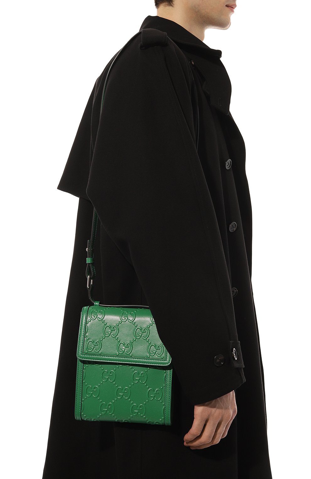 Кожаная сумка GUCCI, арт. 625782 1W3AN, фото 2