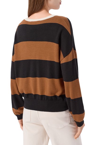 Пуловер из шерсти и шелка BEATRICE .B, арт. 25FA8684S0FTBI, фото 4