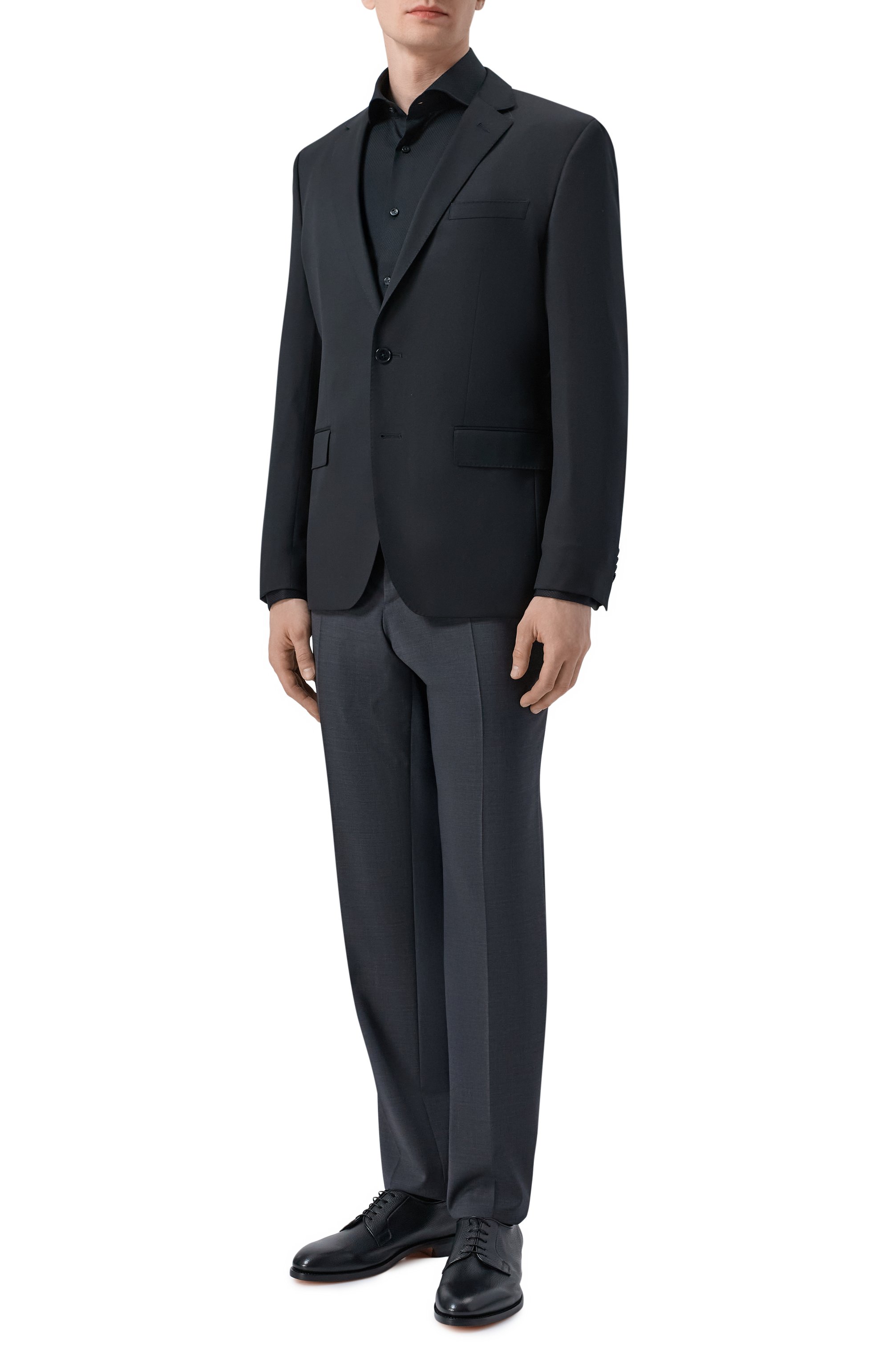 Хлопковая сорочка BOSS, арт. 50560745, фото 2