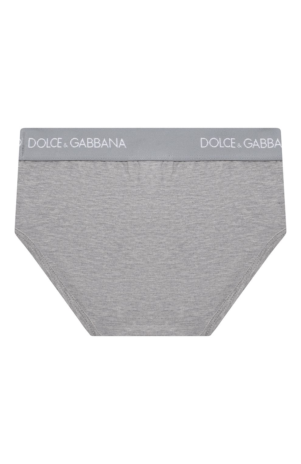 Комплект из двух хлопковых трусов DOLCE & GABBANA серого цвета по цене 4950 руб., арт. L4J700/G70CT, фото 3 Комплект из двух хлопковых трусов DOLCE & GABBANA, арт. L4J700/G70CT, фото 3