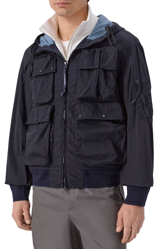 Бомбер C.P. Company 20CM0W005A/005904D Синий  20CM0W005A/005904D Фото 3