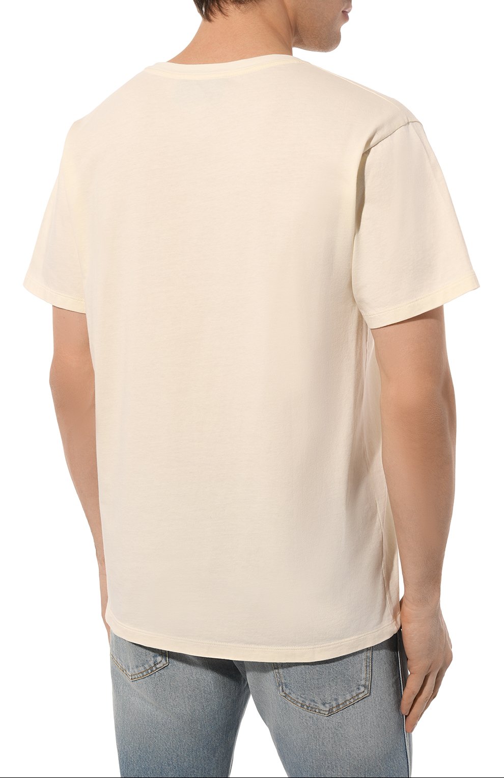 Хлопковая футболка GUCCI, арт. 493117 X3Q35, фото 4