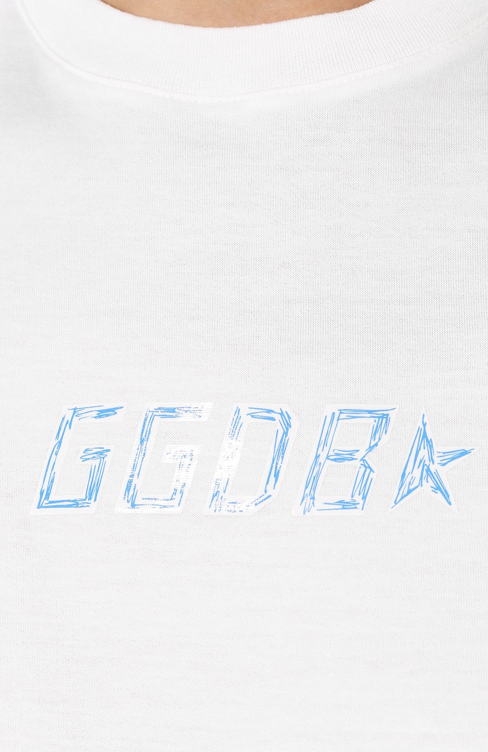 Хлопковая футболка GOLDEN GOOSE DELUXE BRAND, арт. G35WP024.A1, фото 5