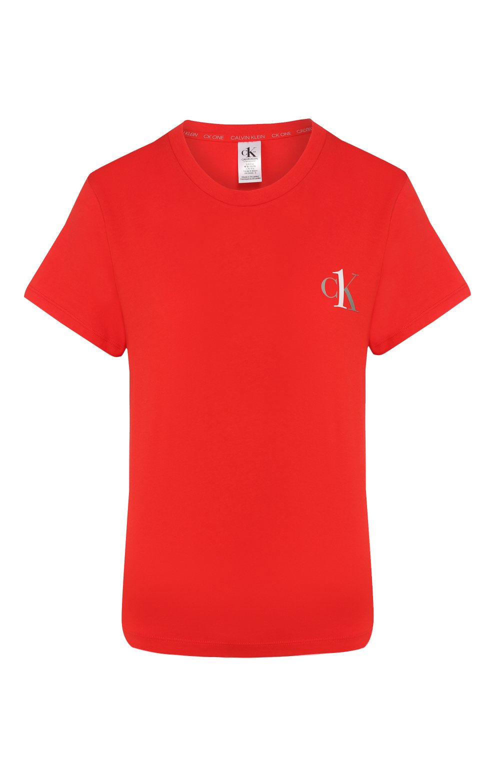 Хлопковая футболка CALVIN KLEIN, арт. QS6356E, фото 1