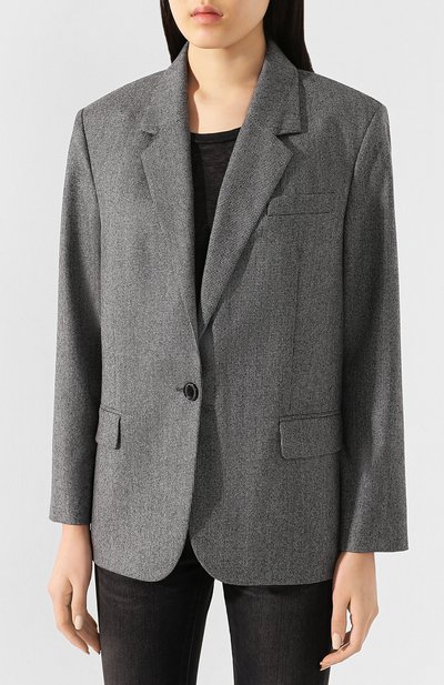 Шерстяной жакет ISABEL MARANT, арт. VE1218-20P011I/MELINDA, фото 3