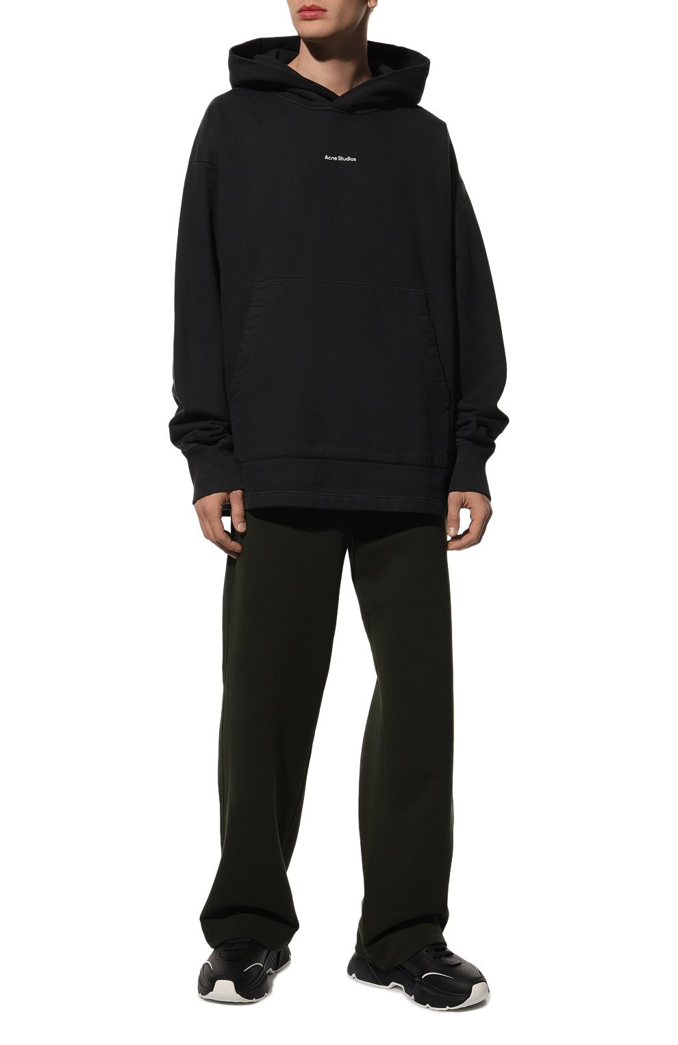 Хлопковые брюки DRIES VAN NOTEN, арт. 222-021131-5611, фото 2