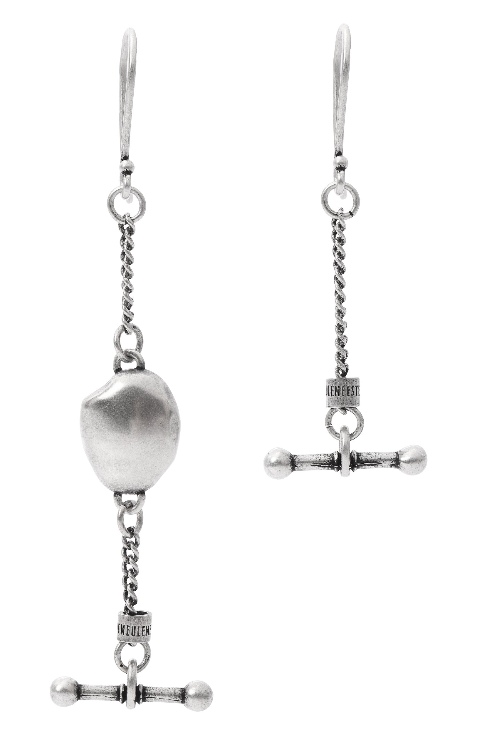 Серьги ANN DEMEULEMEESTER серебряного цвета по цене 72200 руб., арт. B0013712/0T018, фото 1 Серьги ANN DEMEULEMEESTER, арт. B0013712/0T018, фото 1
