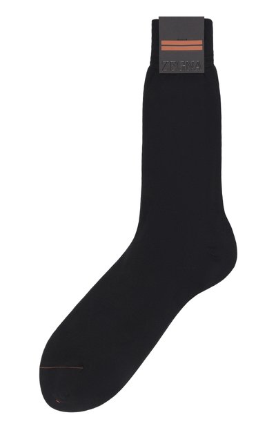 Мужские хлопковые носки ZEGNA, арт. N4V40/022