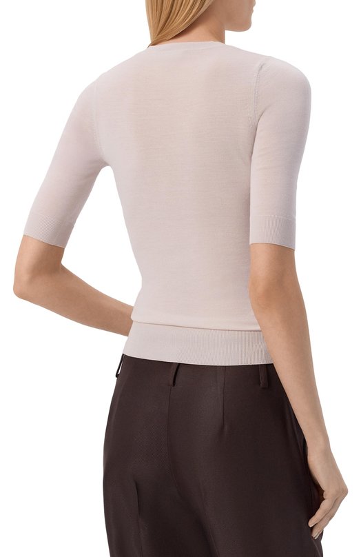 Шерстяной пуловер MVST M0-M25.1MW.K403/44-60 Бежевый  M0-M25.1MW.K403/44-60 Фото 4