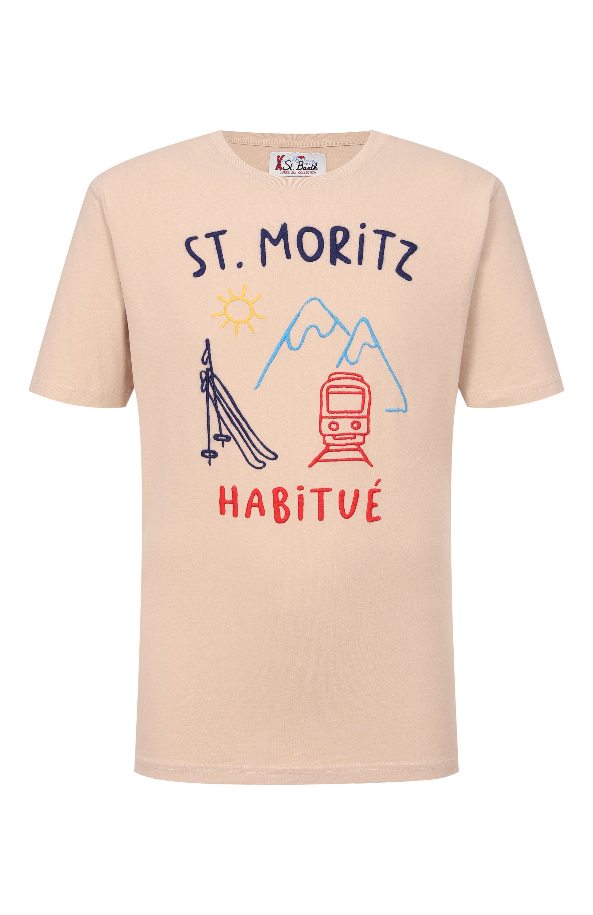 Хлопковая футболка MC2 SAINT BARTH, арт. ARN0004-00883I/ARN0TT WARM, фото 1