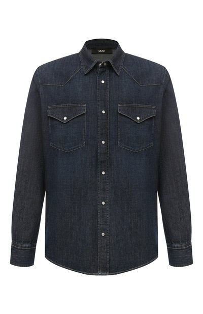 Мужская джинсовая рубашка MVST, арт. C0DY/B059