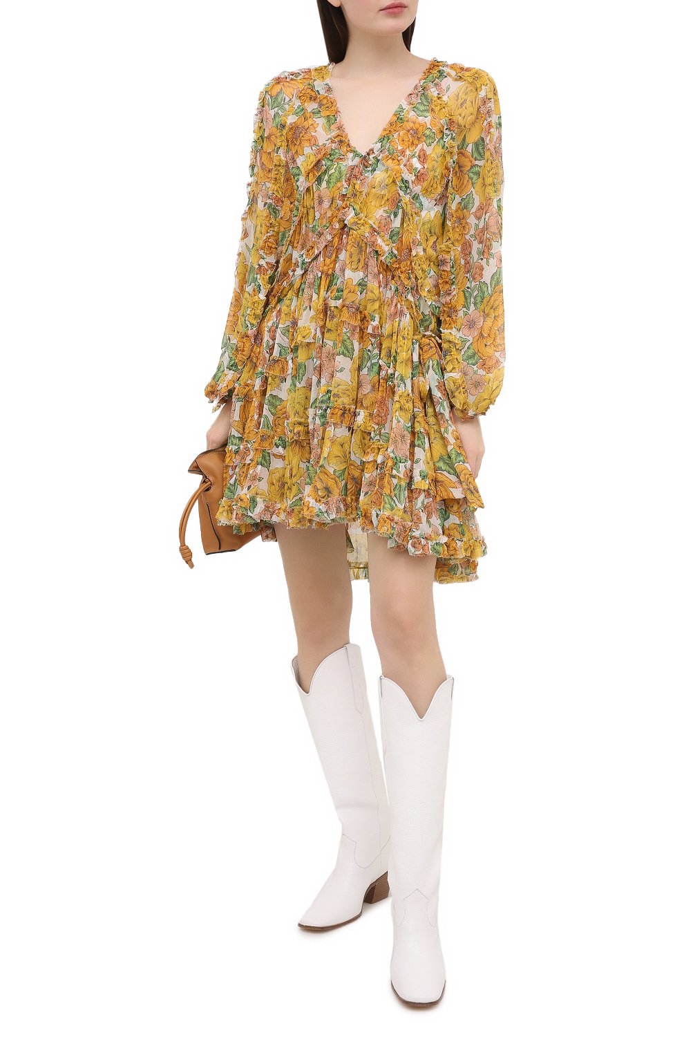 Шелковое платье ZIMMERMANN, арт. 9977DP0P, фото 2