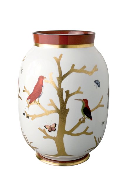 Ваза aux oiseaux BERNARDAUD разноцветного цвета по цене 192500 руб., арт. 2488/8374 | Фото 1