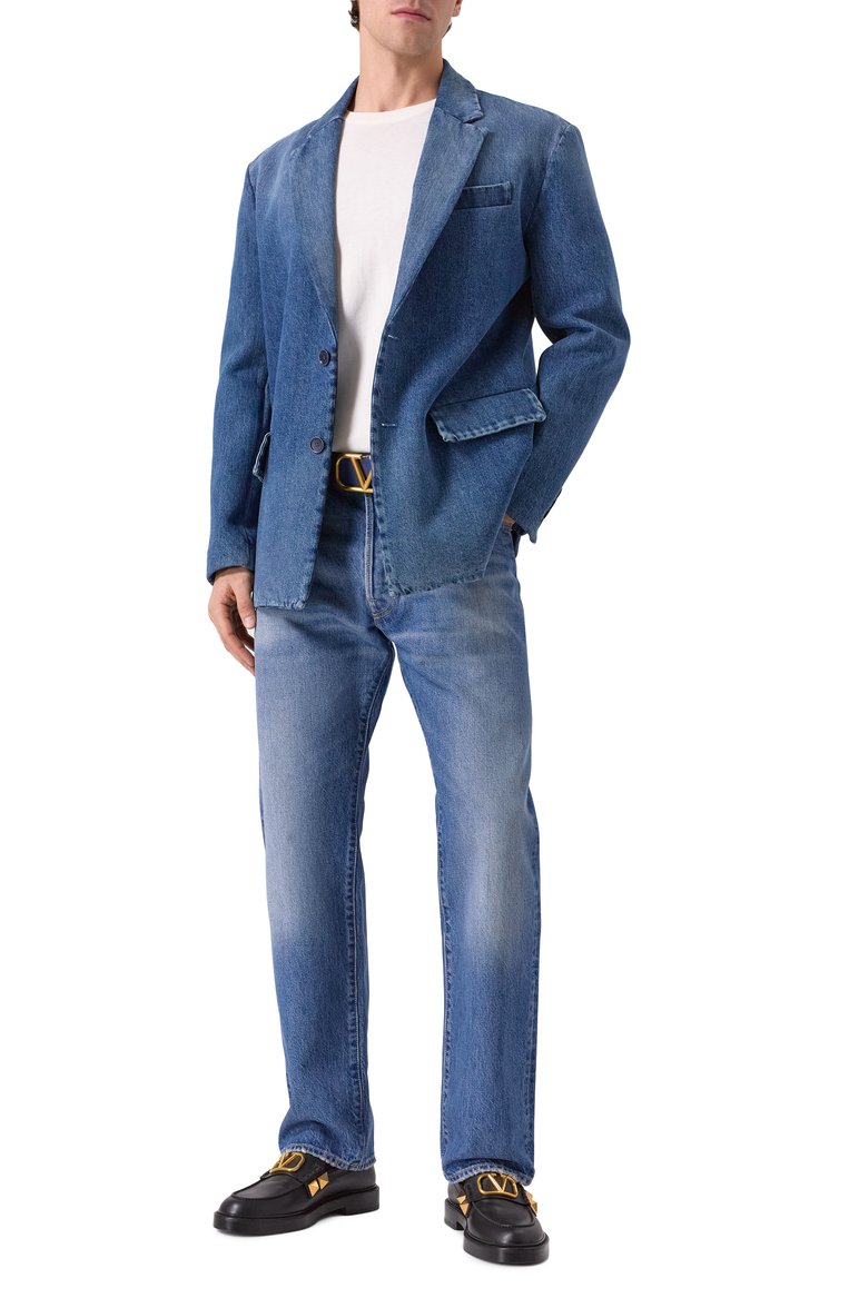 Джинсовый пиджак VALENTINO, арт. 5V3DC03RA9S, фото 3